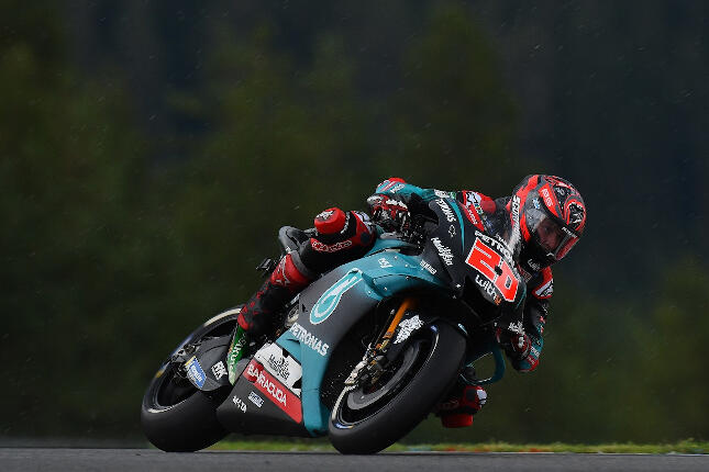 Fabio Quartararo en el Circuito de Brno