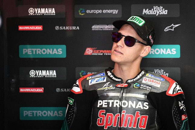 Fabio Quartararo en GP Italia