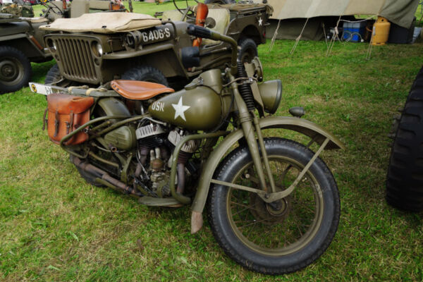 Motos clásicas: Harley Davidson wla