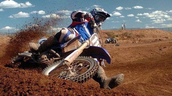 Moto de campo dirt track