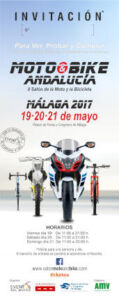 Cartel II Moto&Bike Andalucía 2017-invitación