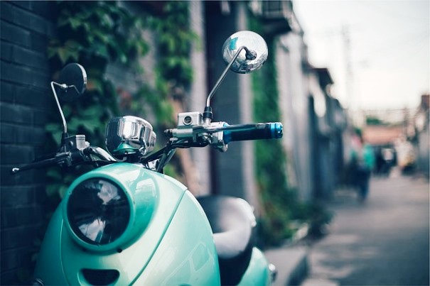 Motos de ciudad, scooter.