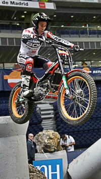 Campeon mundo trial Toni Bou