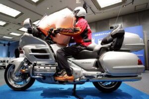 Ejemplo airbag en la moto