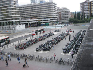 Las motos reducen los atascos