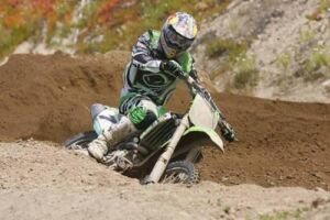 Jonathan Barragan en campeonato motocross