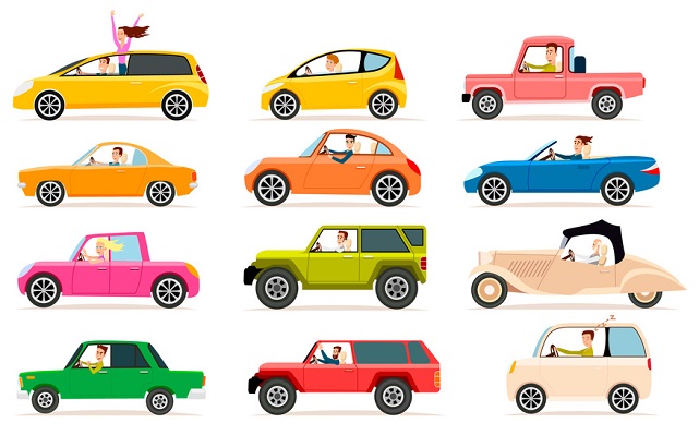 Coches por segmentos: diferencias