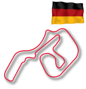 Mapa circuito MotoGp Sachsenring