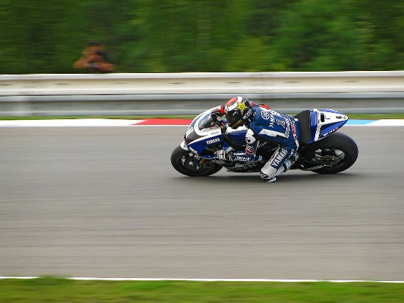 Jorge Lorenzo en GP Le Mans