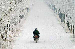 Equipamiento para moto en invierno