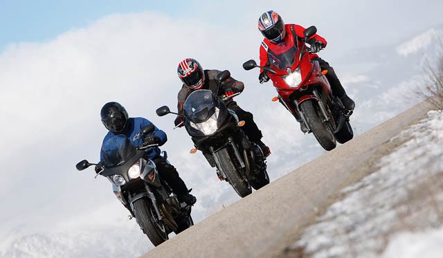 Cómo conducir con frío una moto