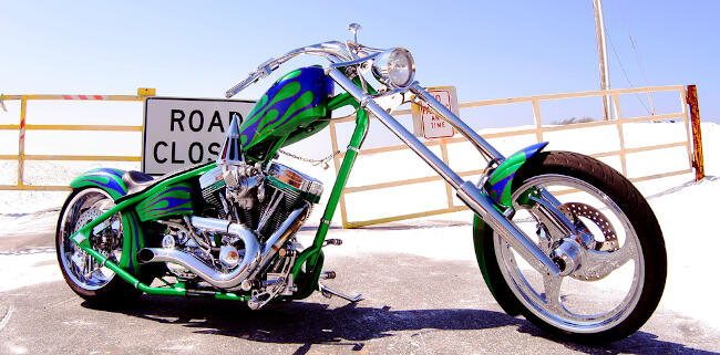 Motos custom. Chopper.