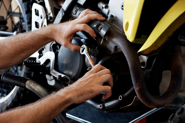 Motos para restaurar. Puesta a punto de la moto.