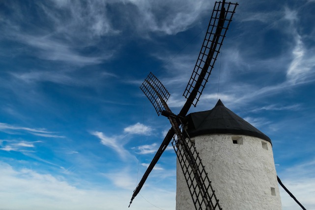Molino de viento El Quijote