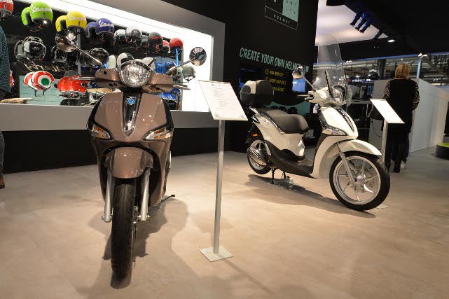 Salón moto Milán: Piaggio Group Stand 222