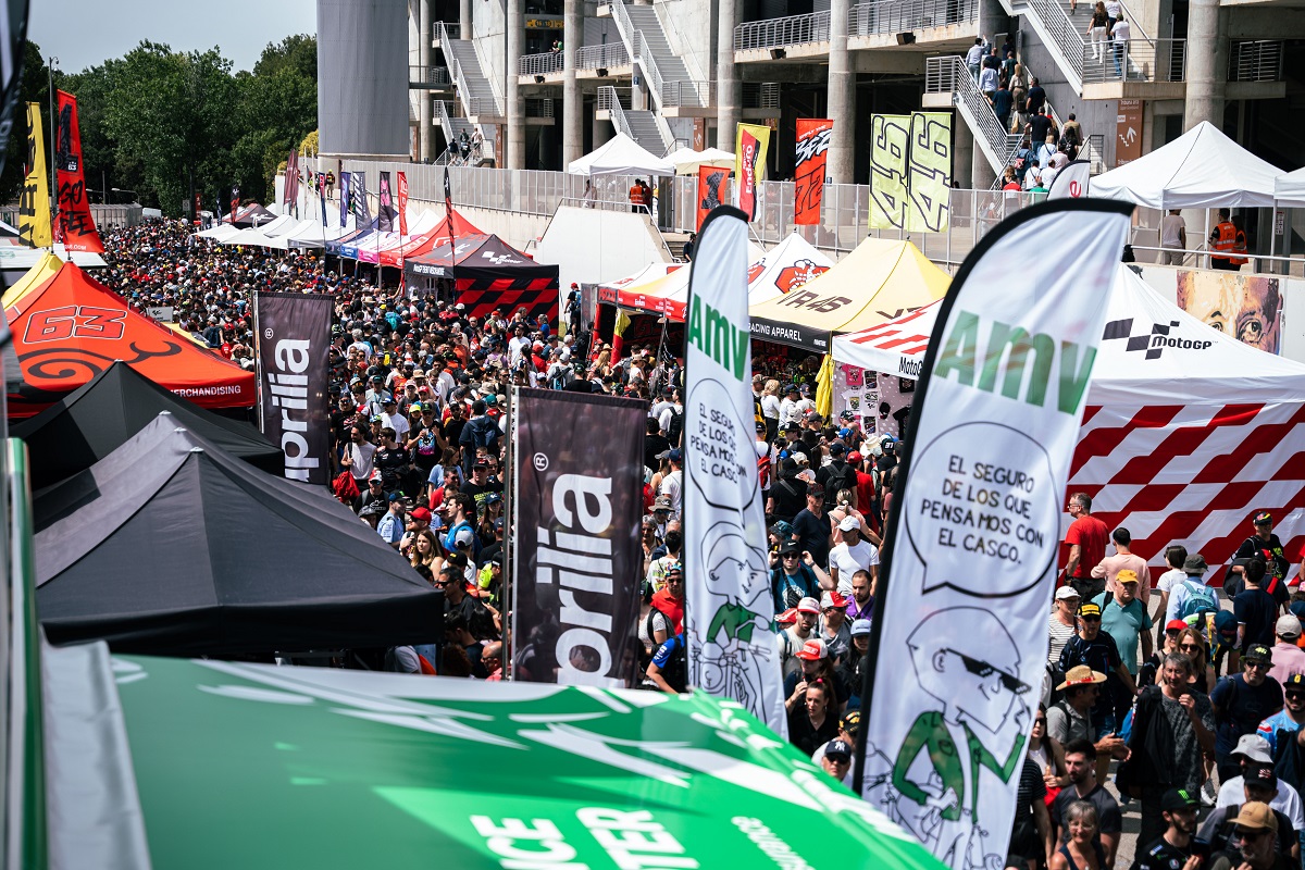 amv seguros en el motogp de catalunya