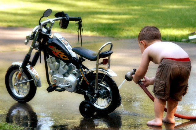 Consejos AMV para lavar tu moto
