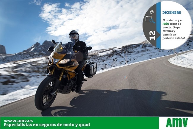 Equipamiento de moto para invierno