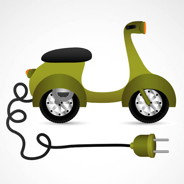 Moto eléctrica.