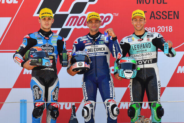 Podio MotoGP Holanda 2018