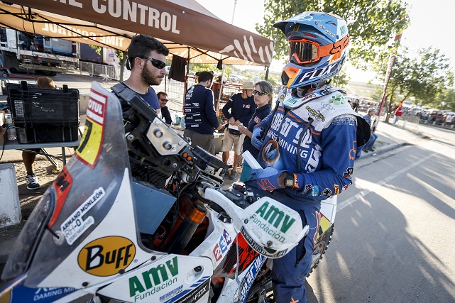 Equipación para enduro