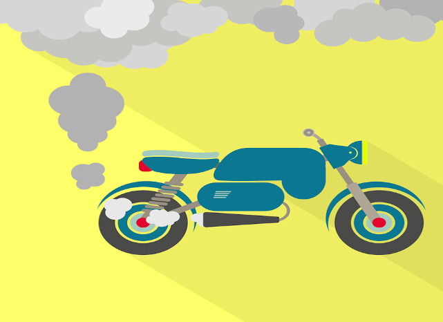Pegatina de la ITV en la moto: ¿dónde colocarla?