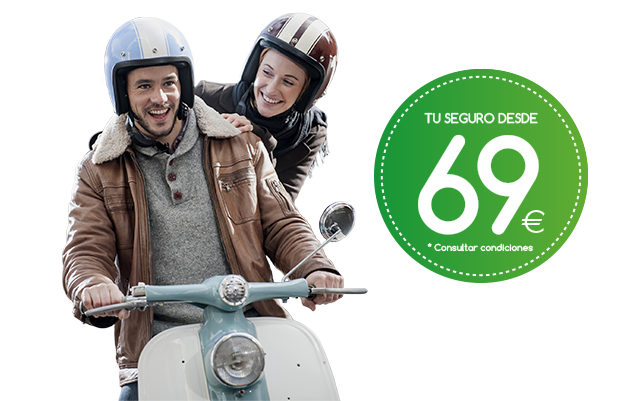 Seguros para scooter/ciclomotores baratos y a medida